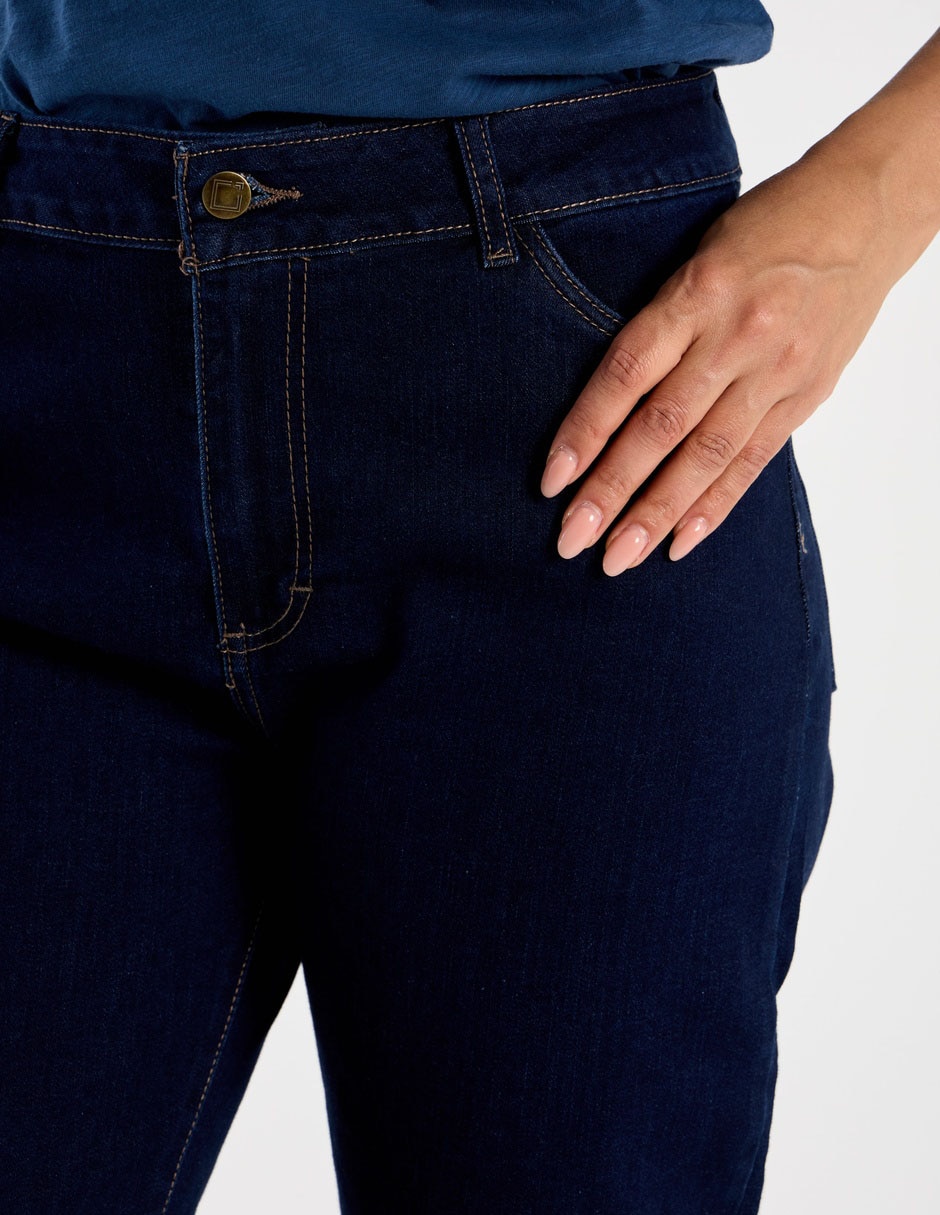 Pantalon capri straight para mujer 4