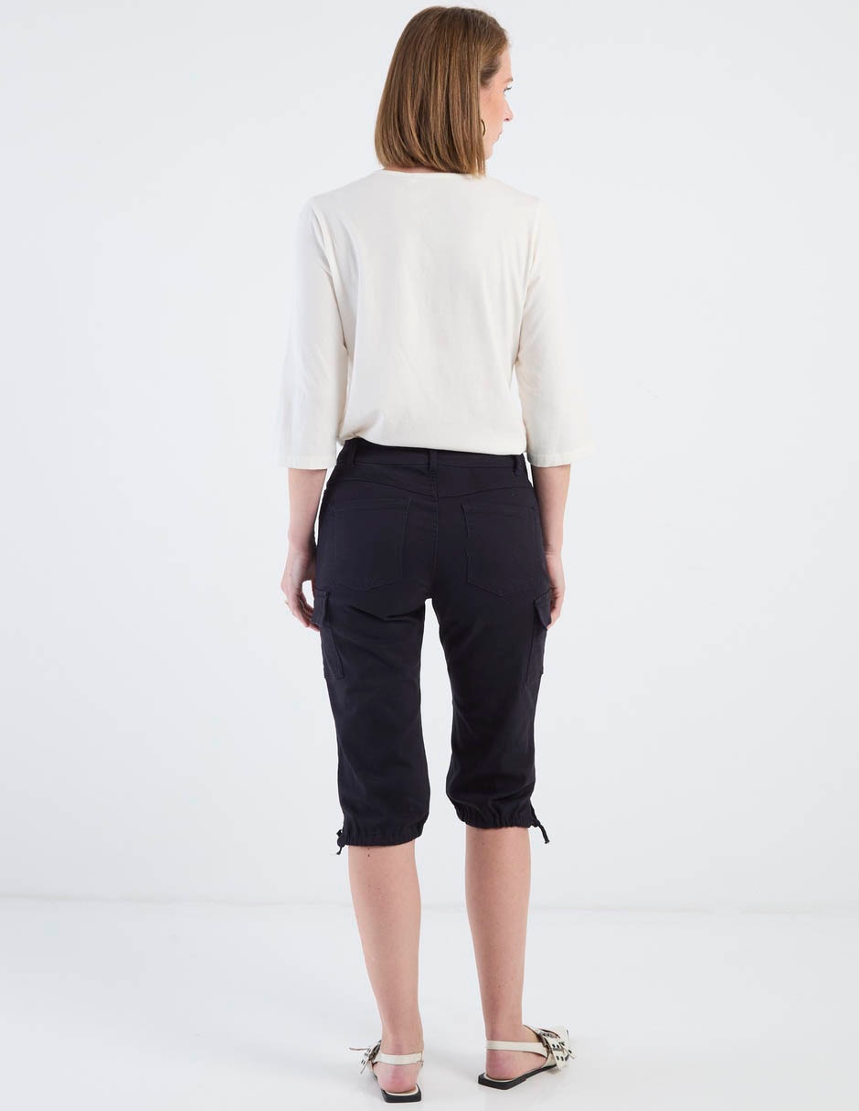 Pantalón cargo recto para mujer 4