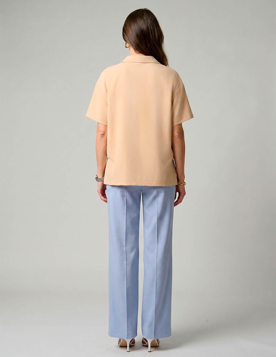 Blusa manga corta para mujer 2