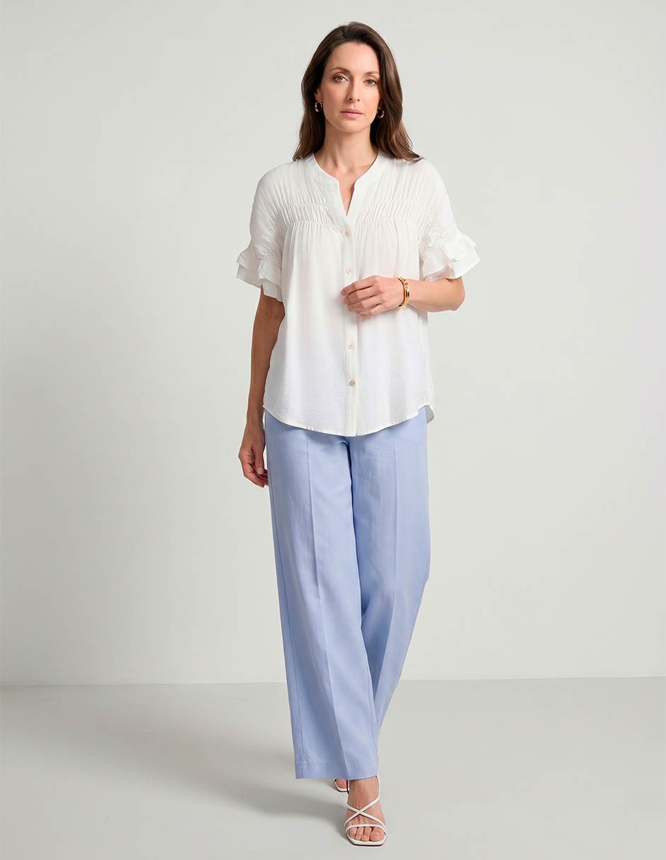 Blusa manga corta para mujer 3
