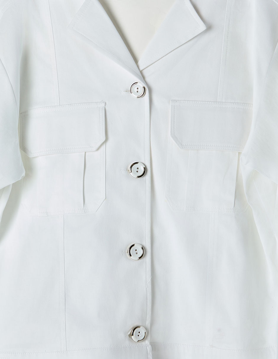 Chamarra bomber algodón para mujer 4