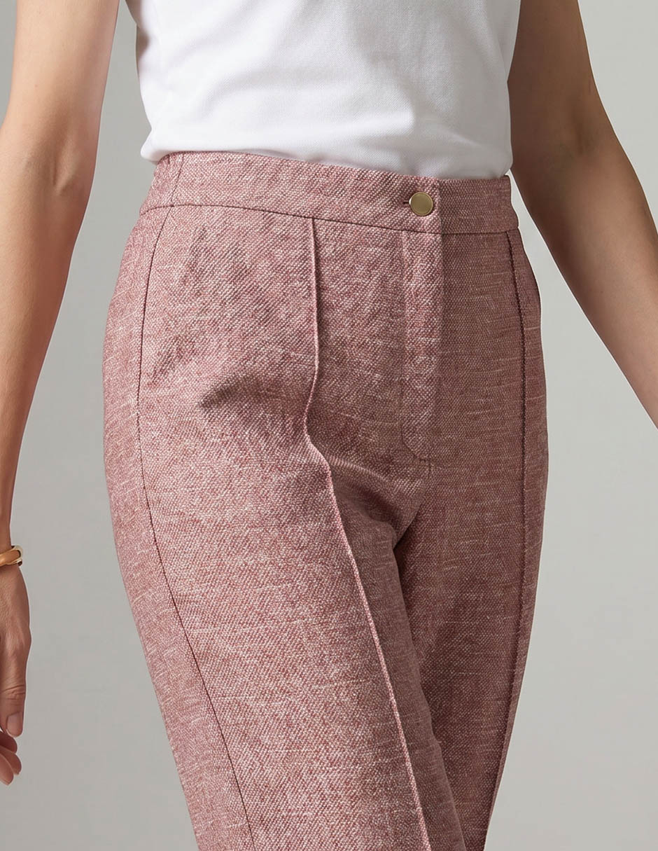 Pantalón De Vestir Wide Leg Para Mujer 3