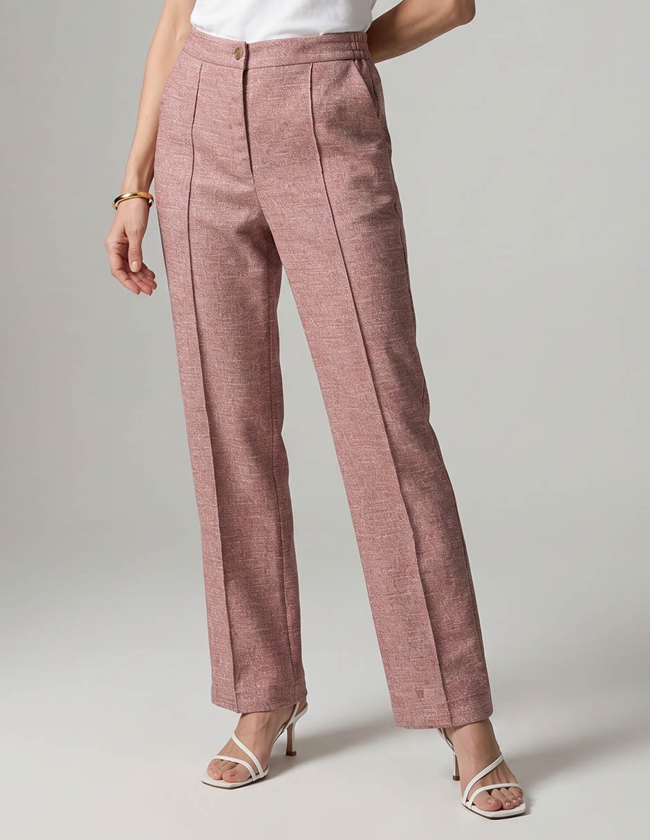 Pantalón De Vestir Wide Leg Para Mujer