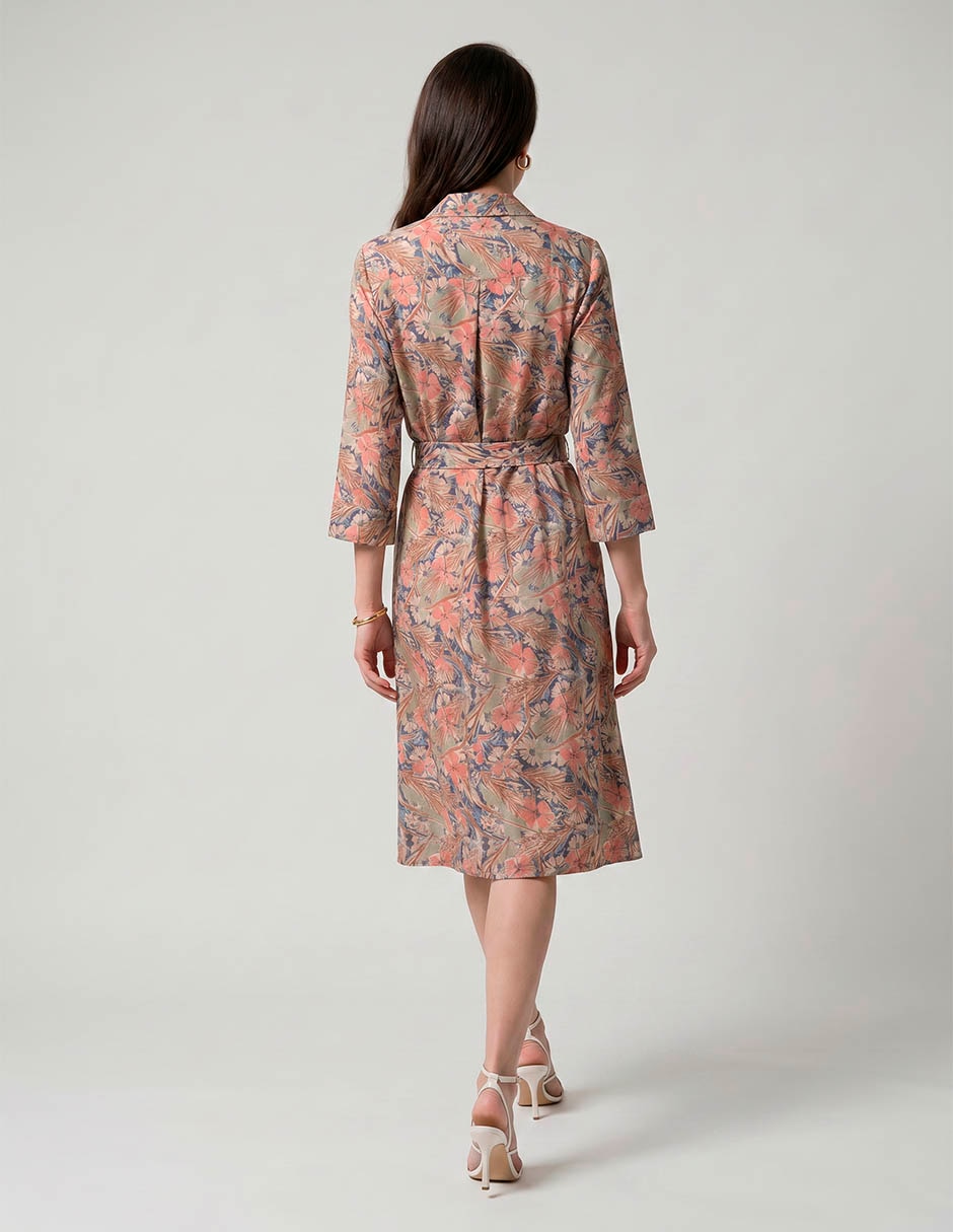 Vestido a la rodilla casual Delirium para mujer