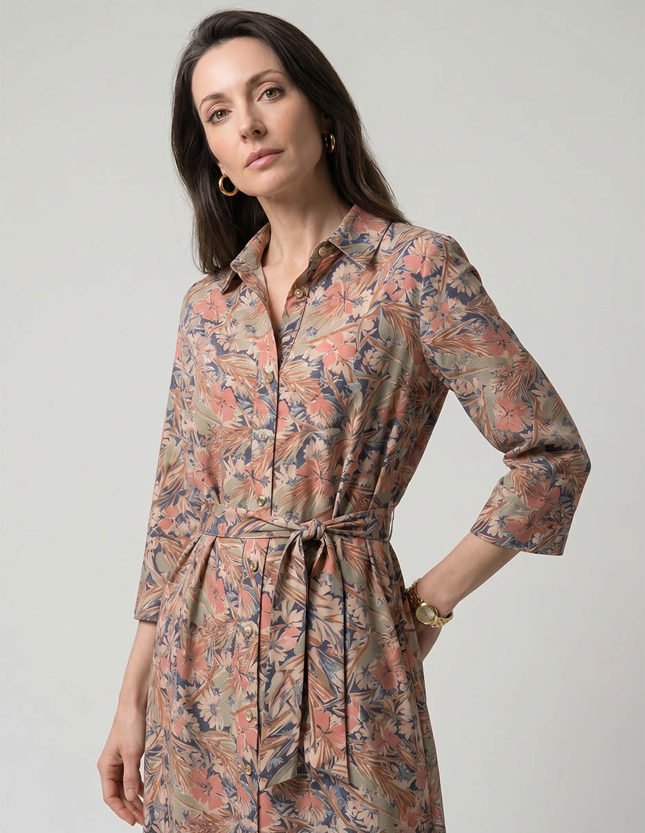 Vestido a la rodilla casual Delirium para mujer