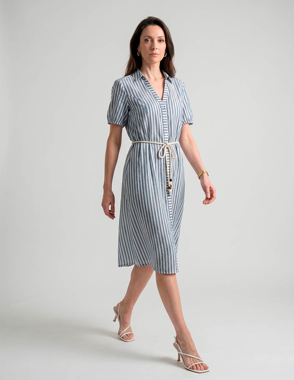 Vestido a la rodilla casual para mujer Vestido a la rodilla casual para mujer