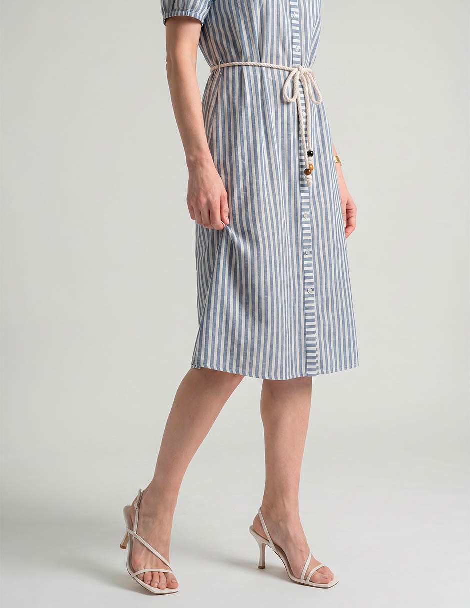 Vestido a la rodilla casual para mujer 3