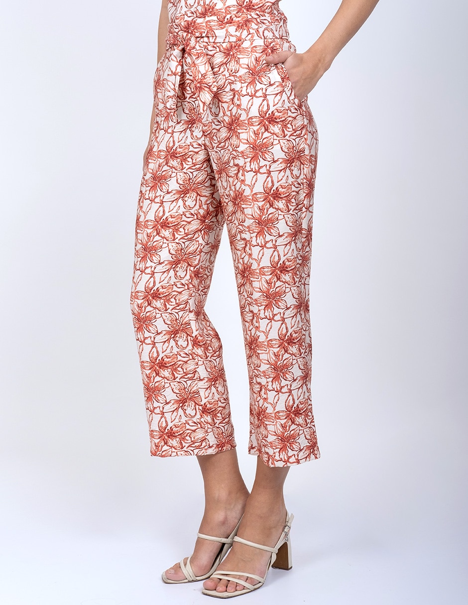 Pantalón regular regular para mujer 4
