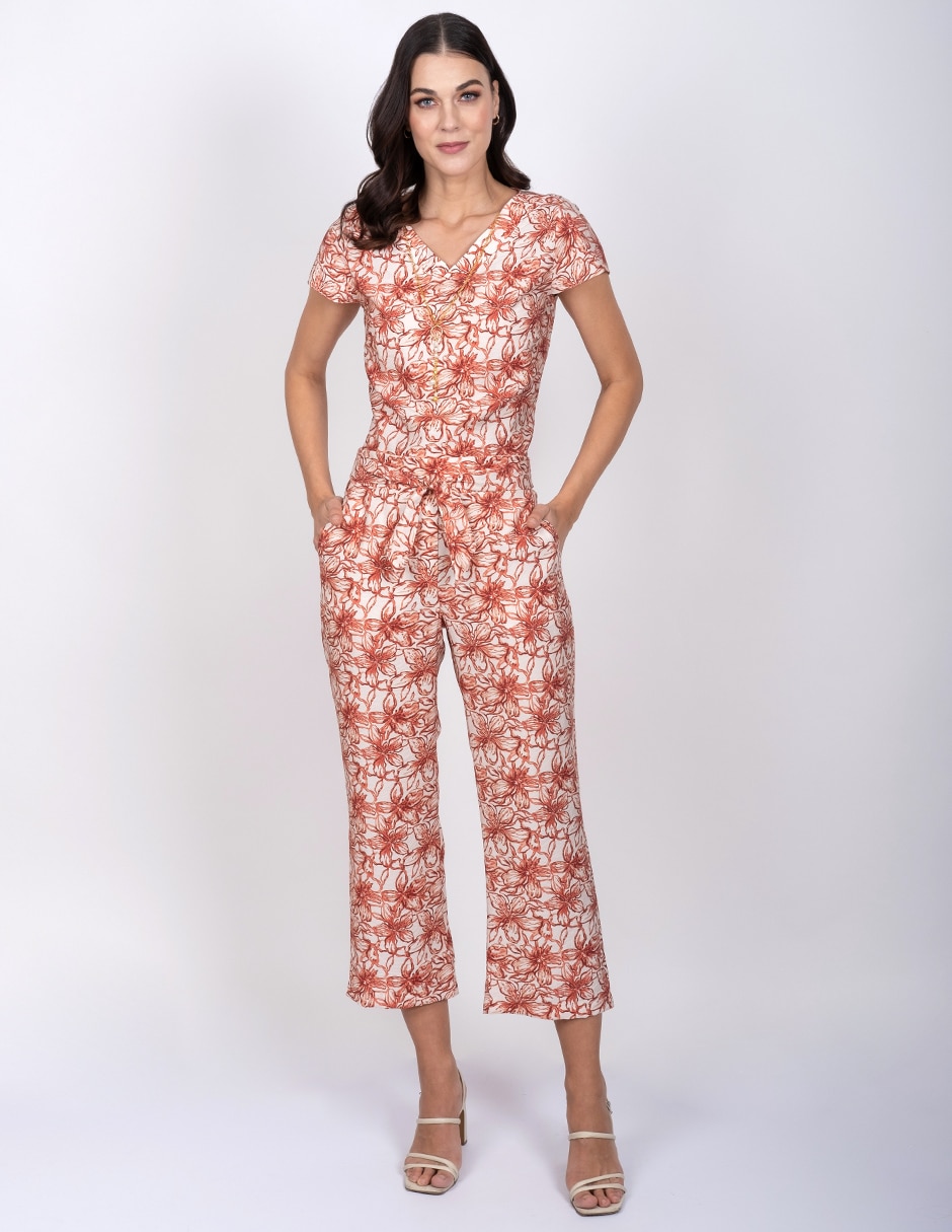 Pantalón regular regular para mujer 2