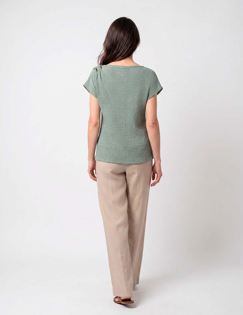 Blusa sin manga para mujer 2