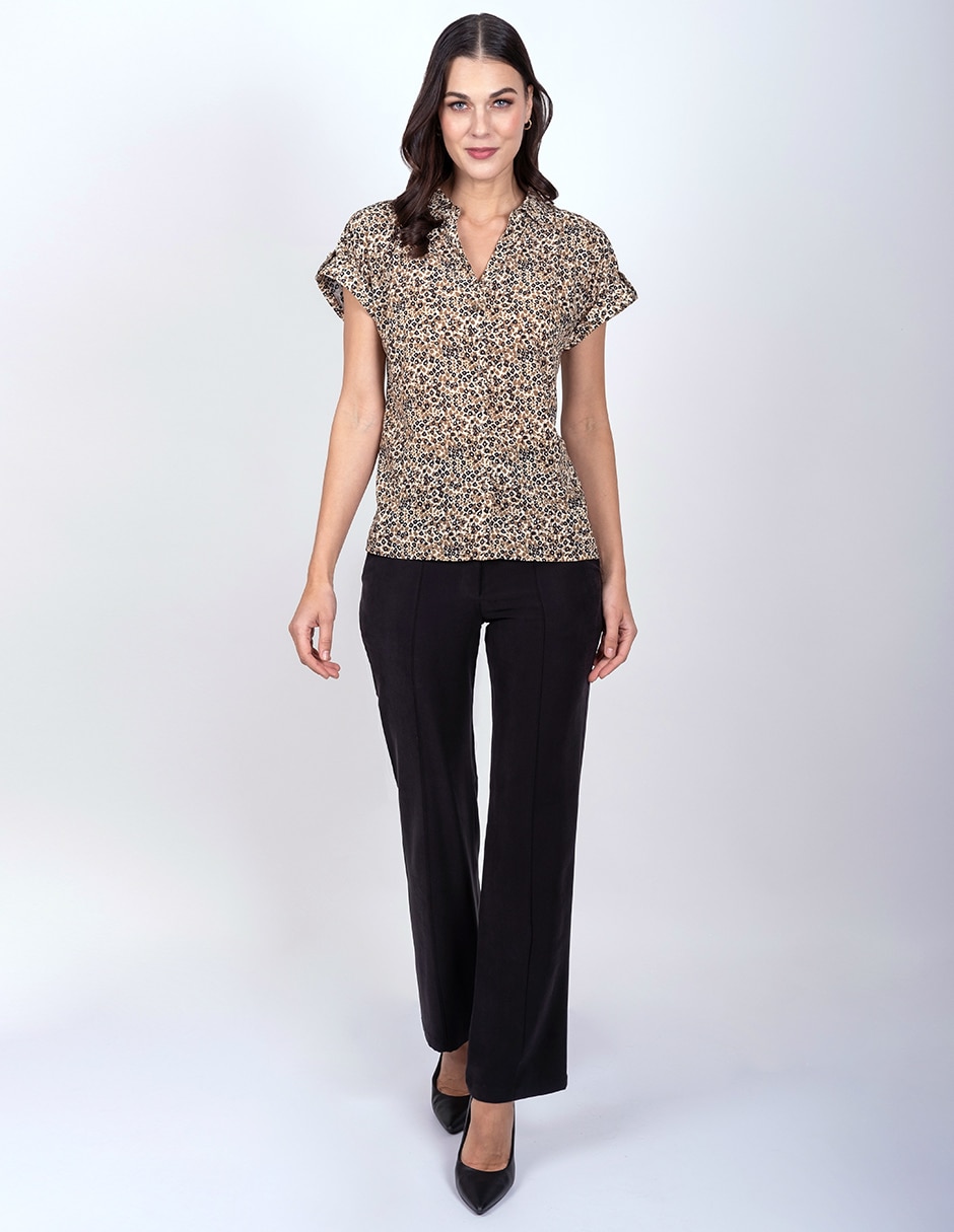 Blusa sin manga para mujer 2