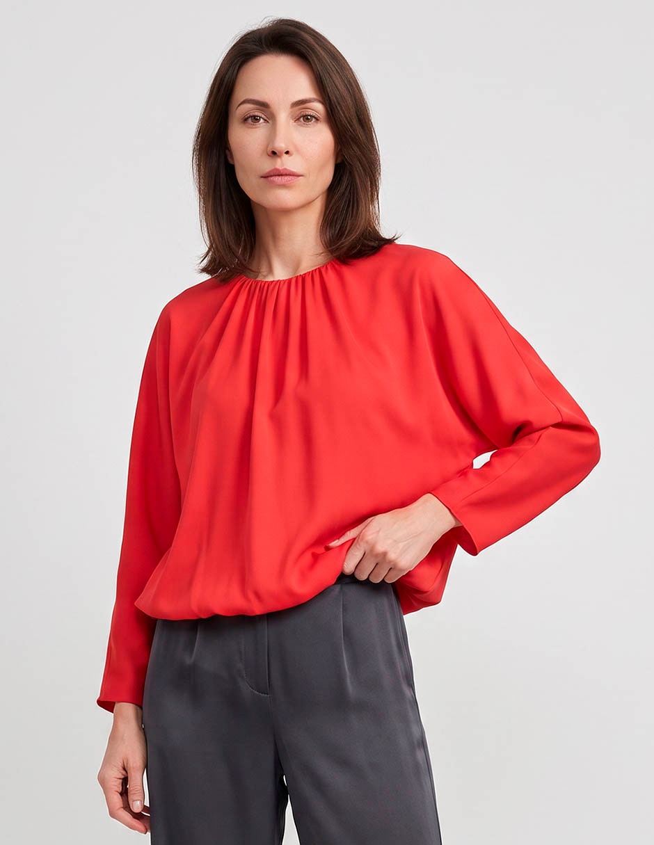 Blusa manga corta para mujer 1