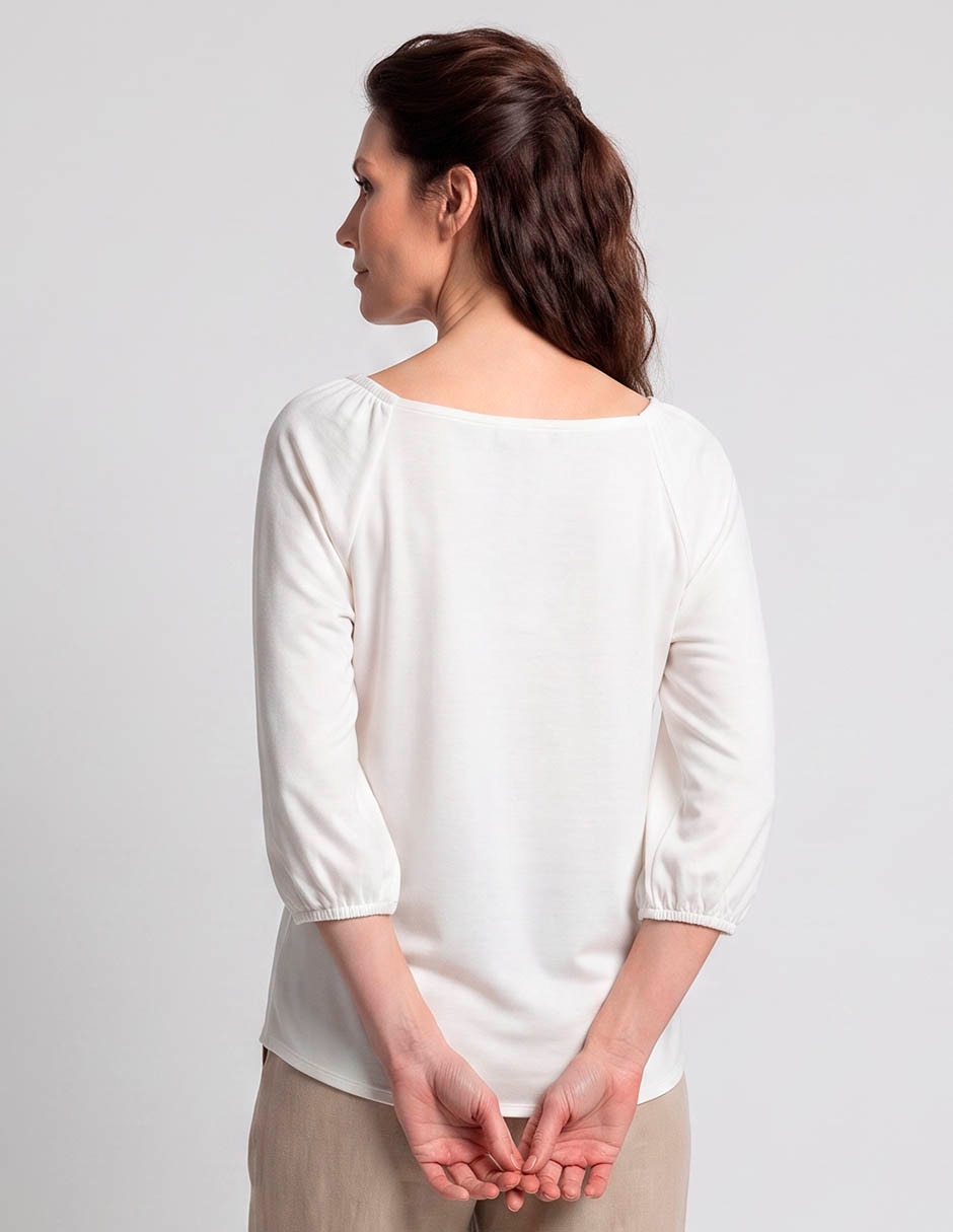 Blusa manga 3/4 para mujer 3