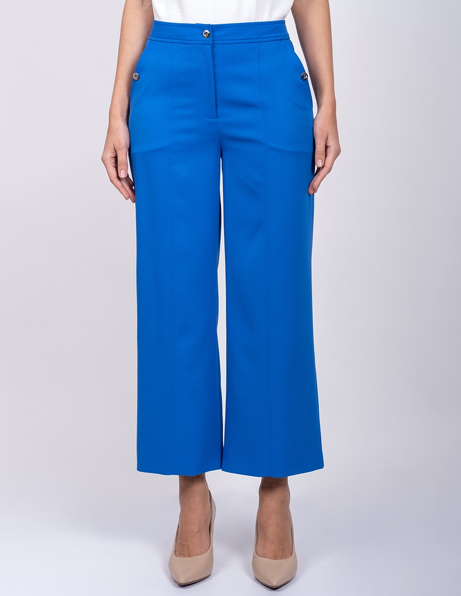 Pantalón regular regular para mujer