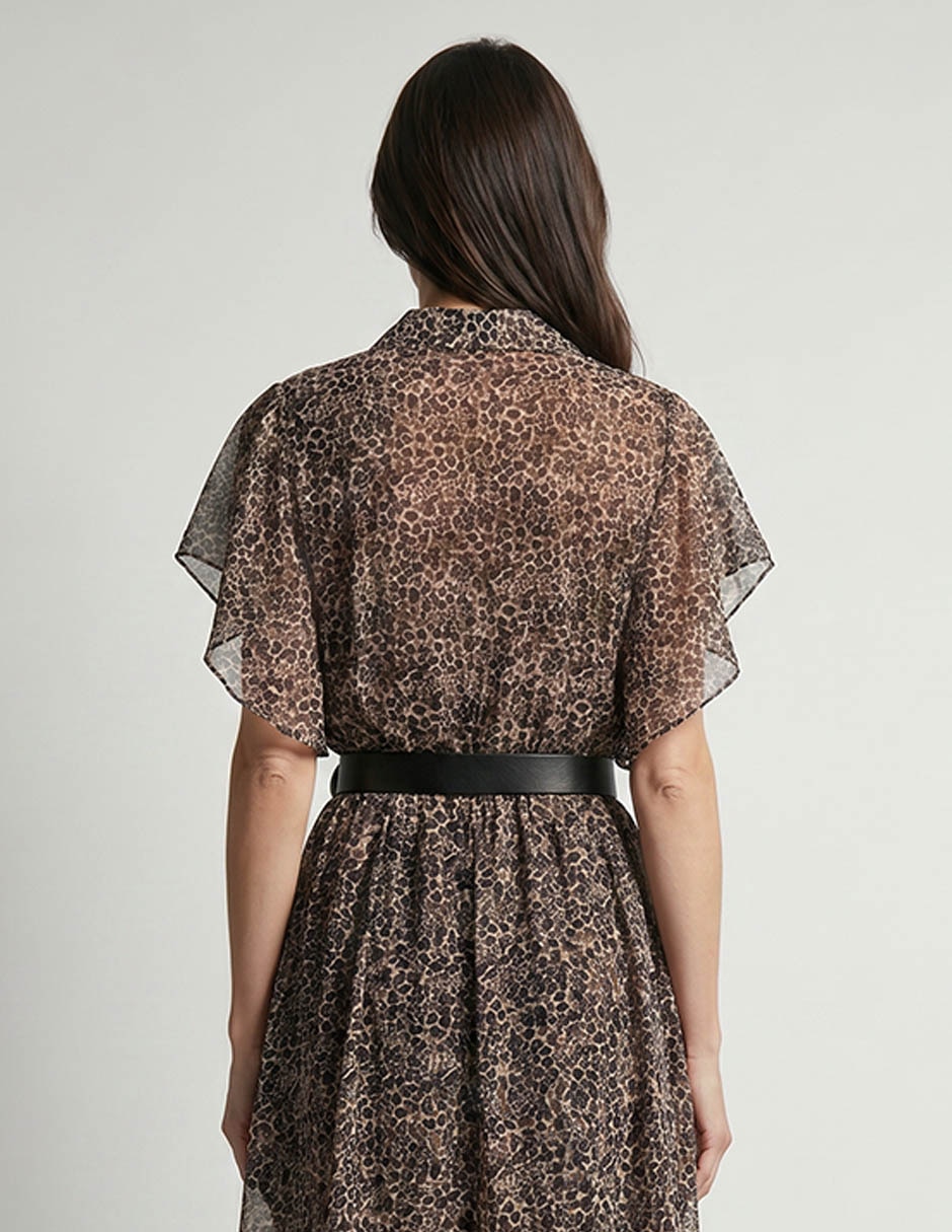 Vestido A La Rodilla Casual Para Mujer 2