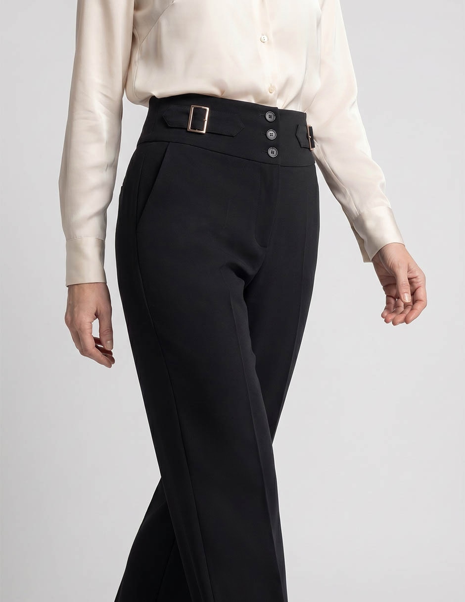 "pantalón" regular regular "para mujer" 3