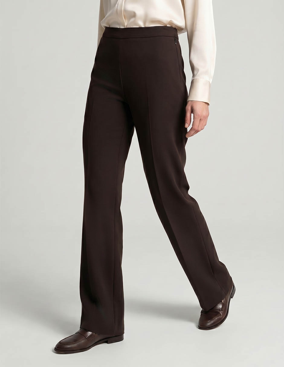 Pantal—n Regular Regular Para Mujer