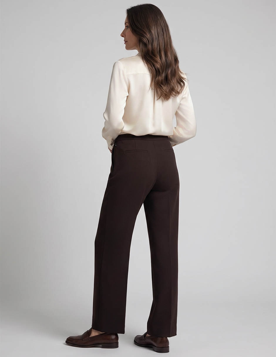 Pantal—n Regular Regular Para Mujer 2