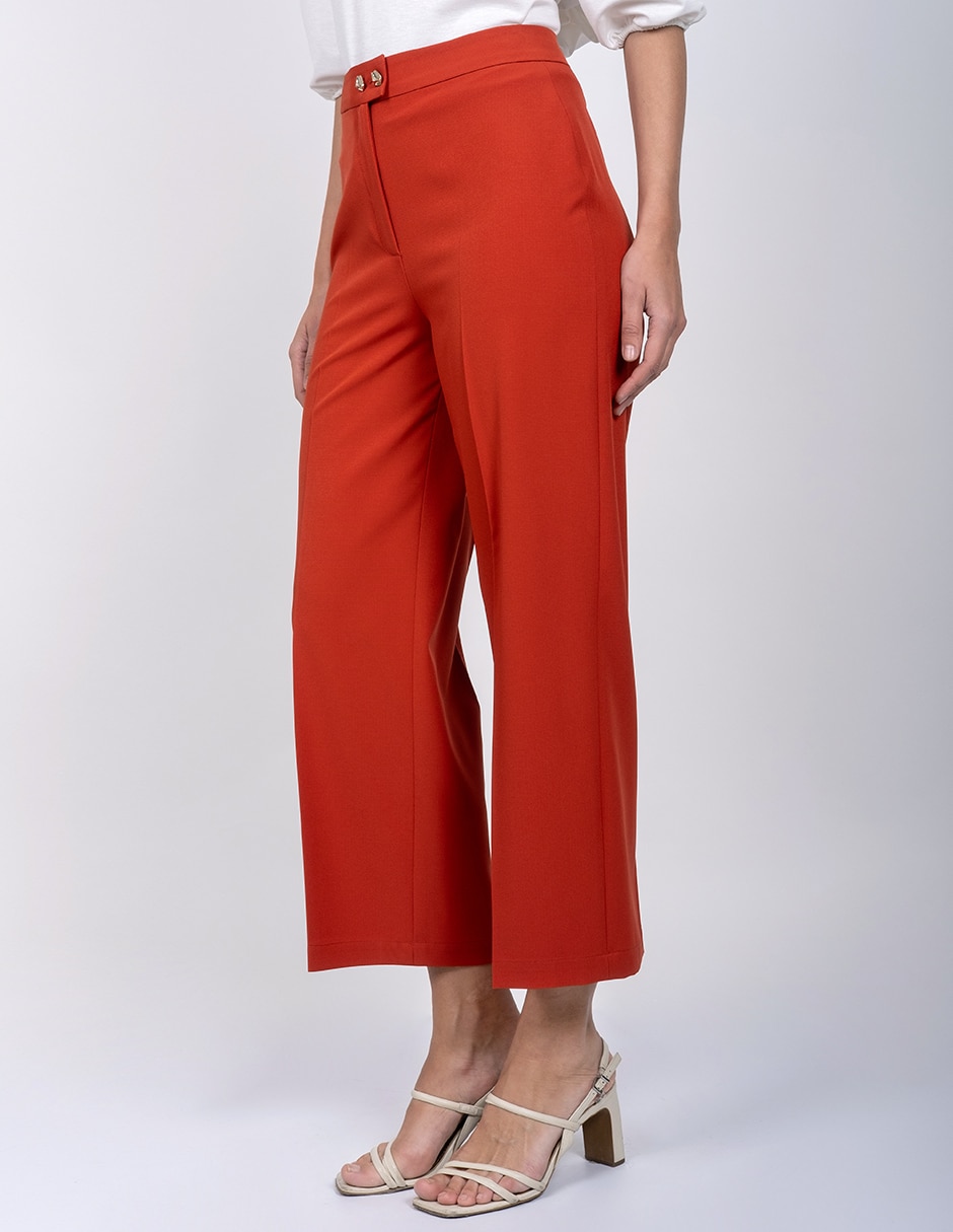 Pantalón capri regular para mujer 4