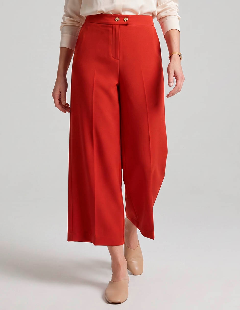 Pantalón capri regular para mujer Pantalón capri regular para mujer
