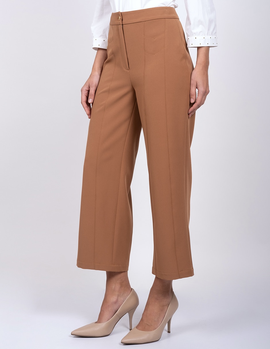 Pantalón regular regular para mujer 4