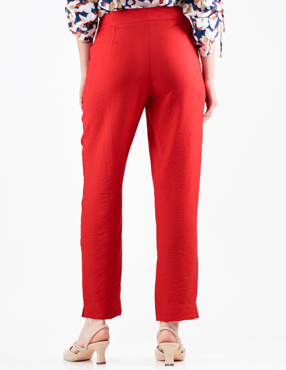 Pantal—n regular regular para mujer 2
