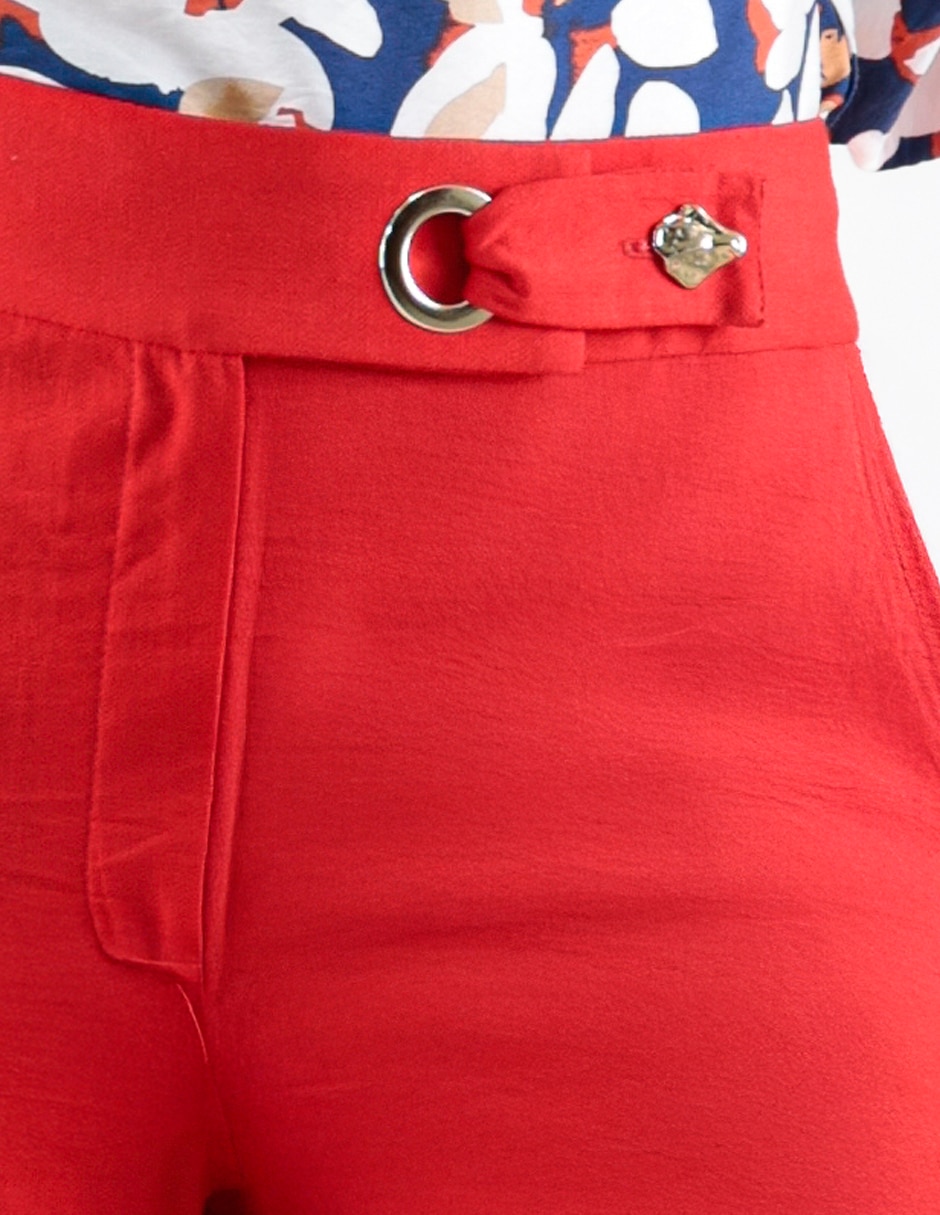 Pantal—n regular regular para mujer 3