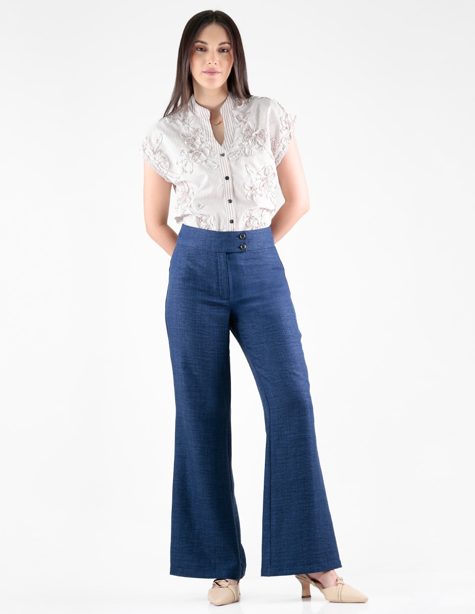 Pantalón regular para mujer 2