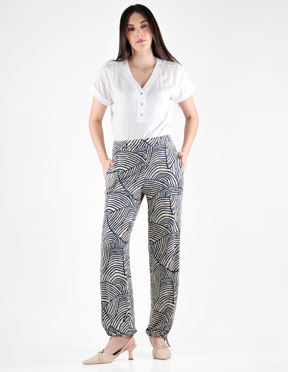 Pantalón regular para mujer 2