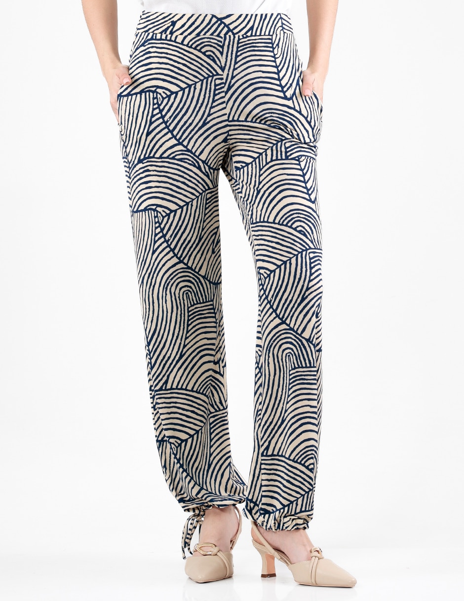 Pantal—n regular regular para mujer