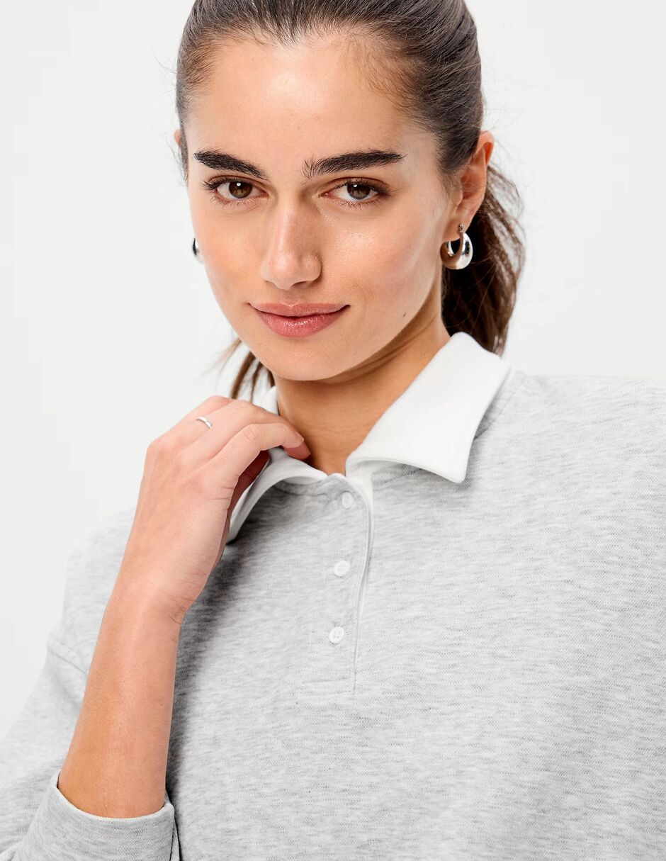Playera tipo polo old navy para mujer