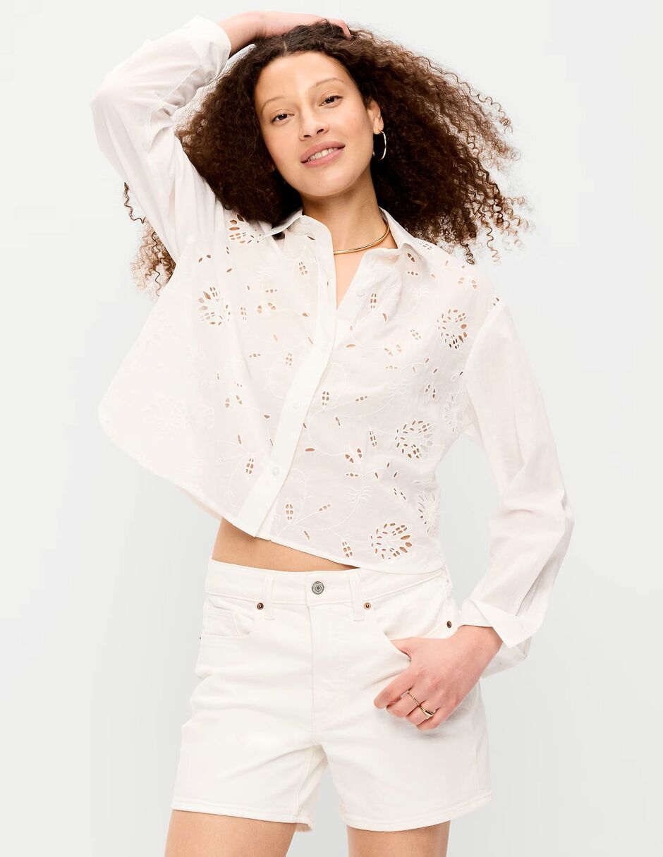 Blusa manga larga para mujer