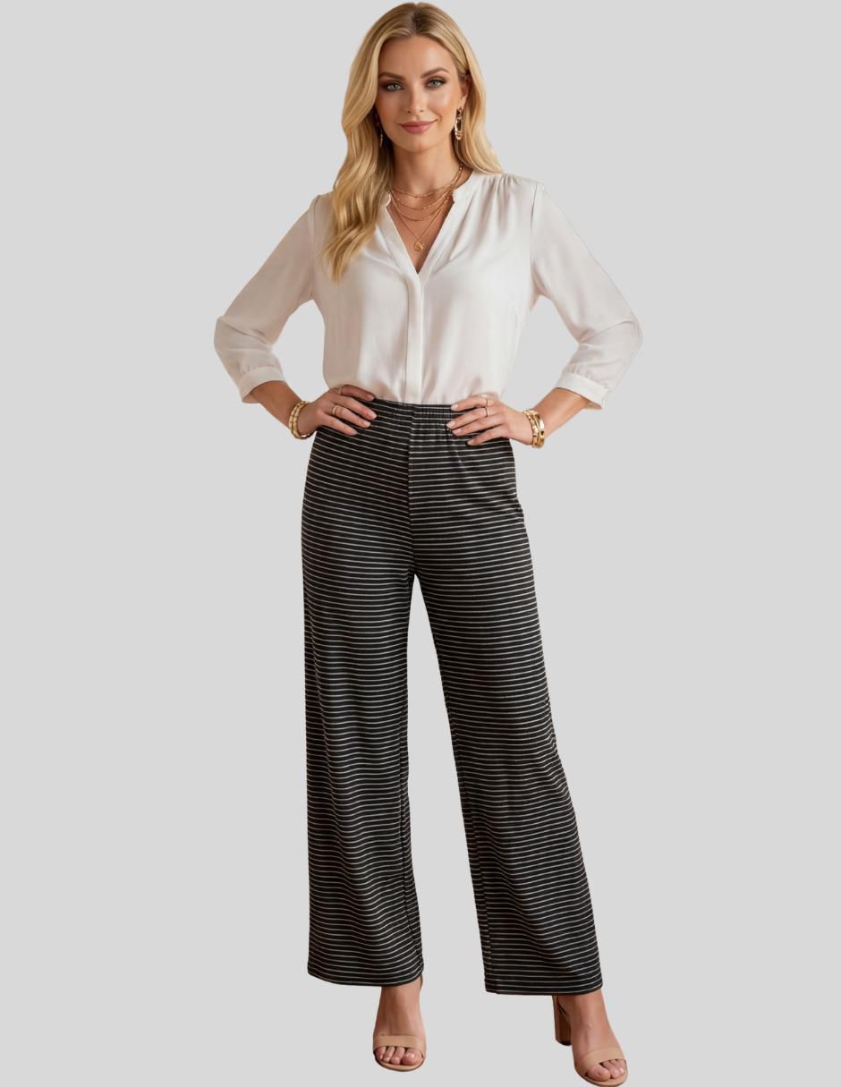 Pantalón amplio para mujer 4
