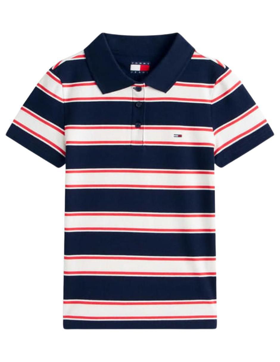 Playera tipo polo Tommy Jeans para mujer