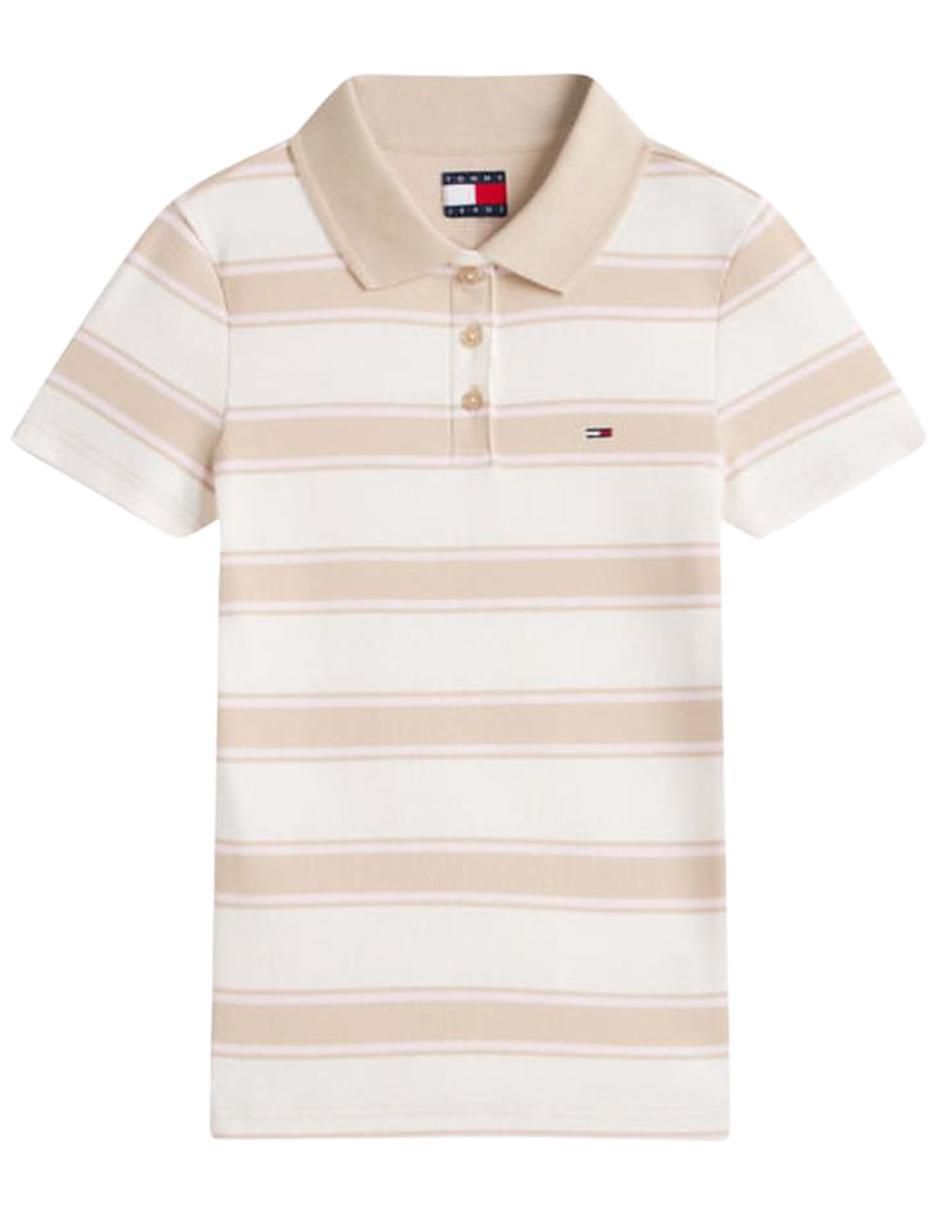 Playera tipo polo para mujer