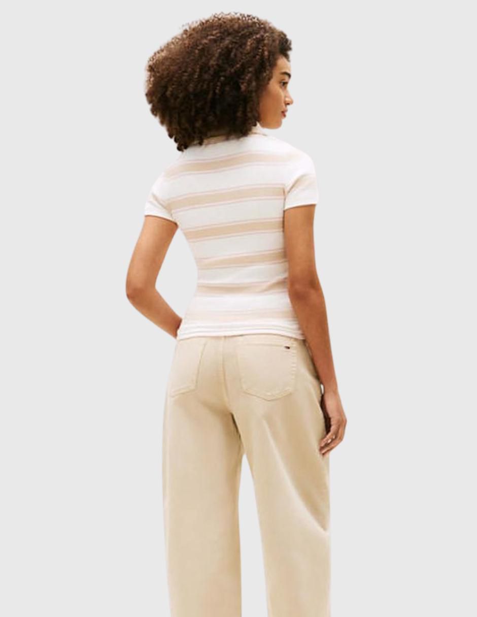 Playera tipo polo para mujer 5