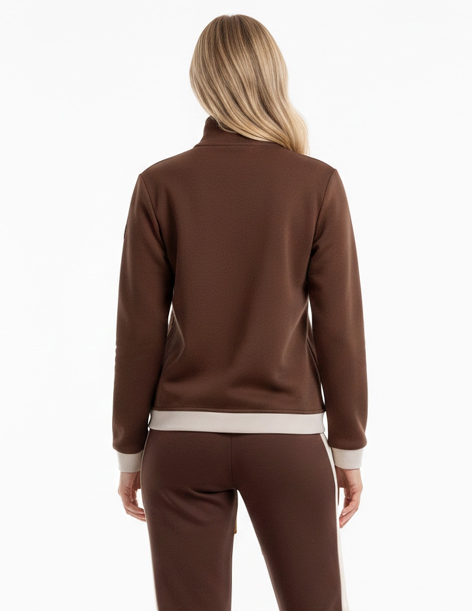 Sudadera con con bolsillos comfort para mujer 3