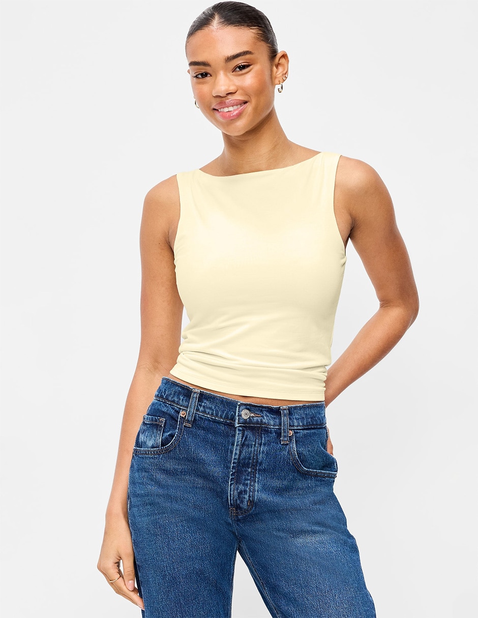 Playera cuello redondo para mujer