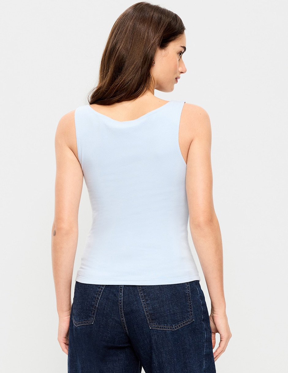 "manga" sin manga no aplica "cuello" redondo "para mujer" 4