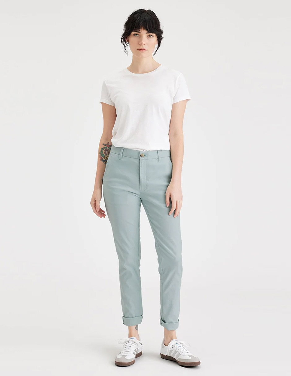 Pantalón Regular Regular Para Mujer
