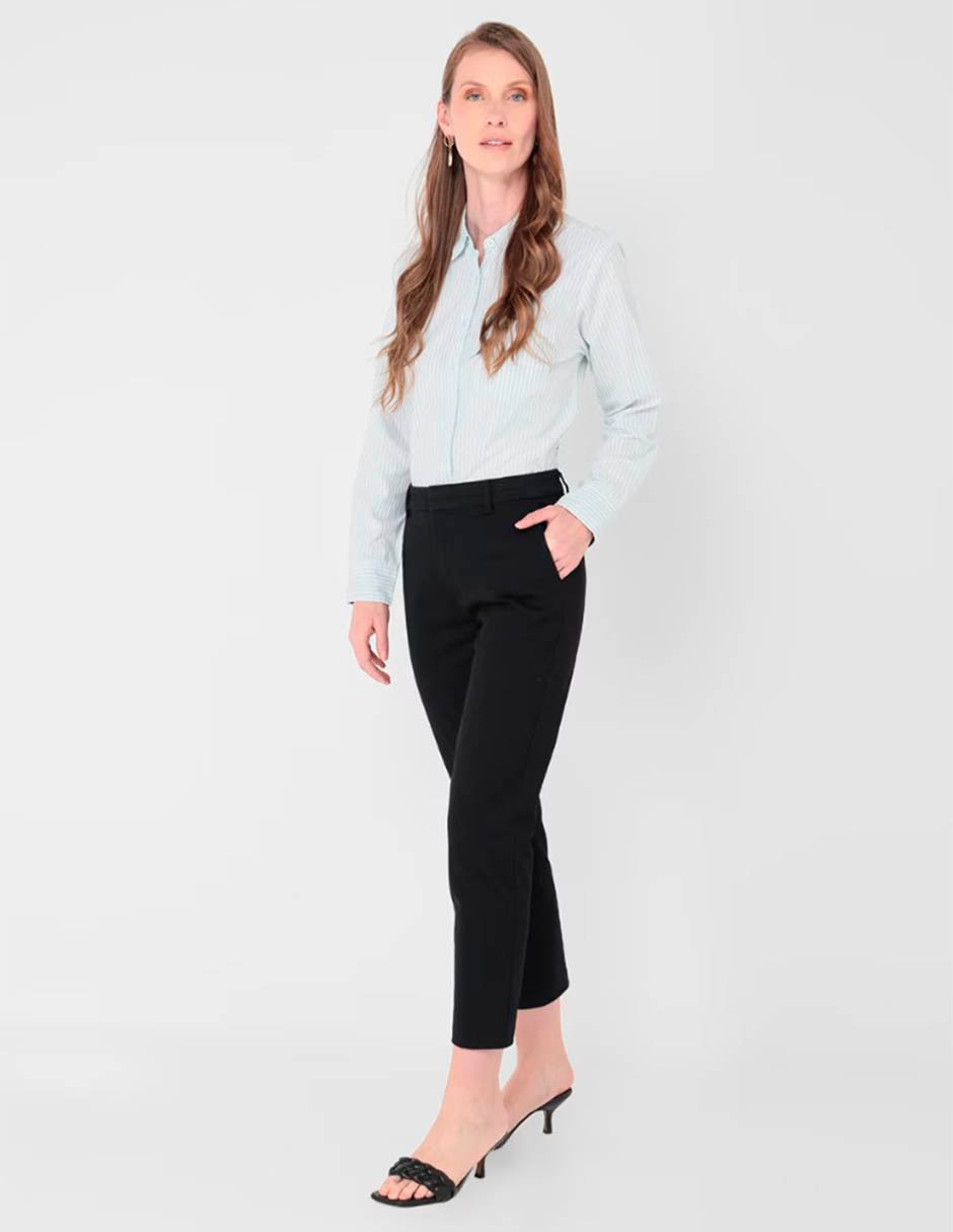 Pantalón Regular Regular Para Mujer 3
