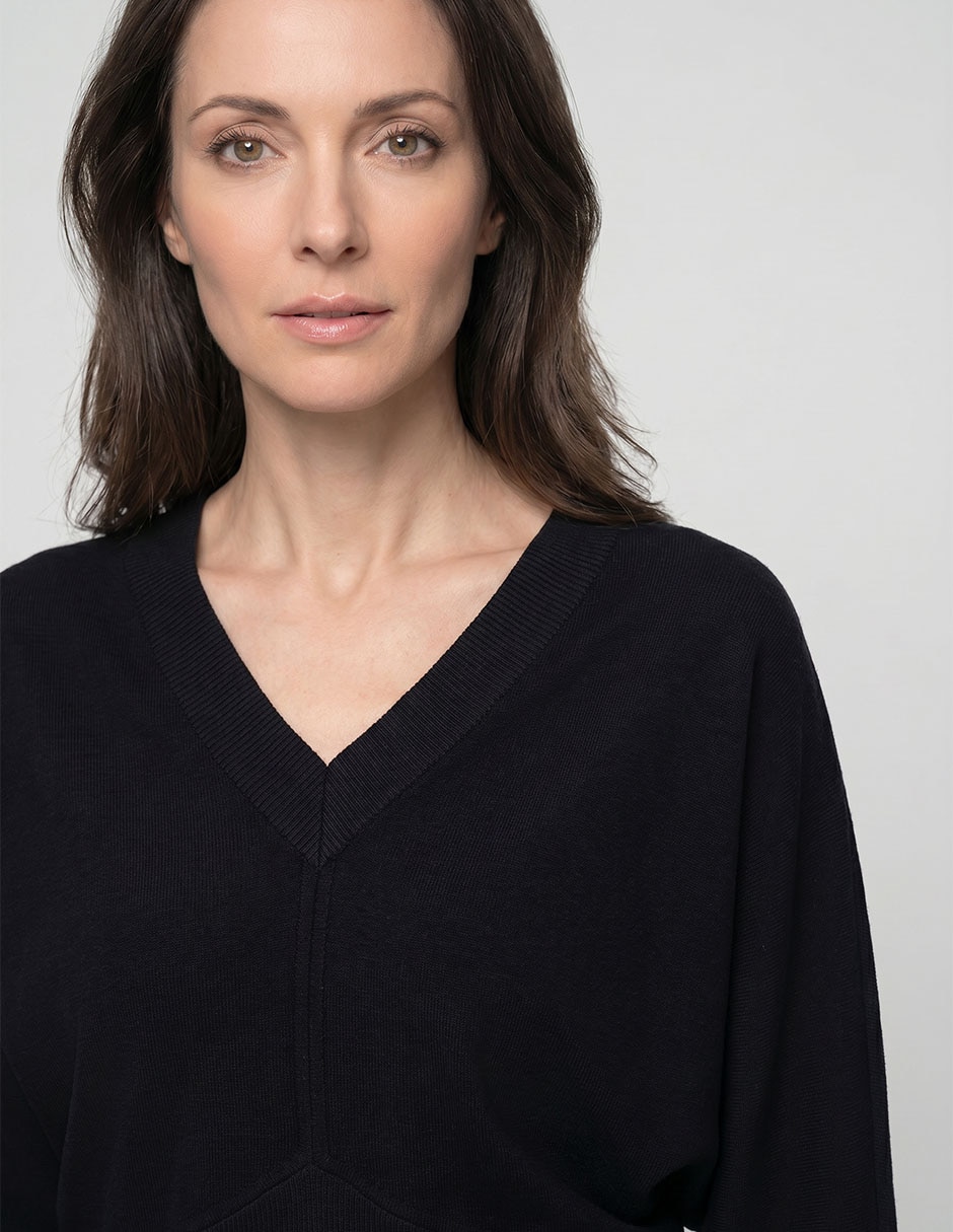 Suéter Cuello V para mujer 3