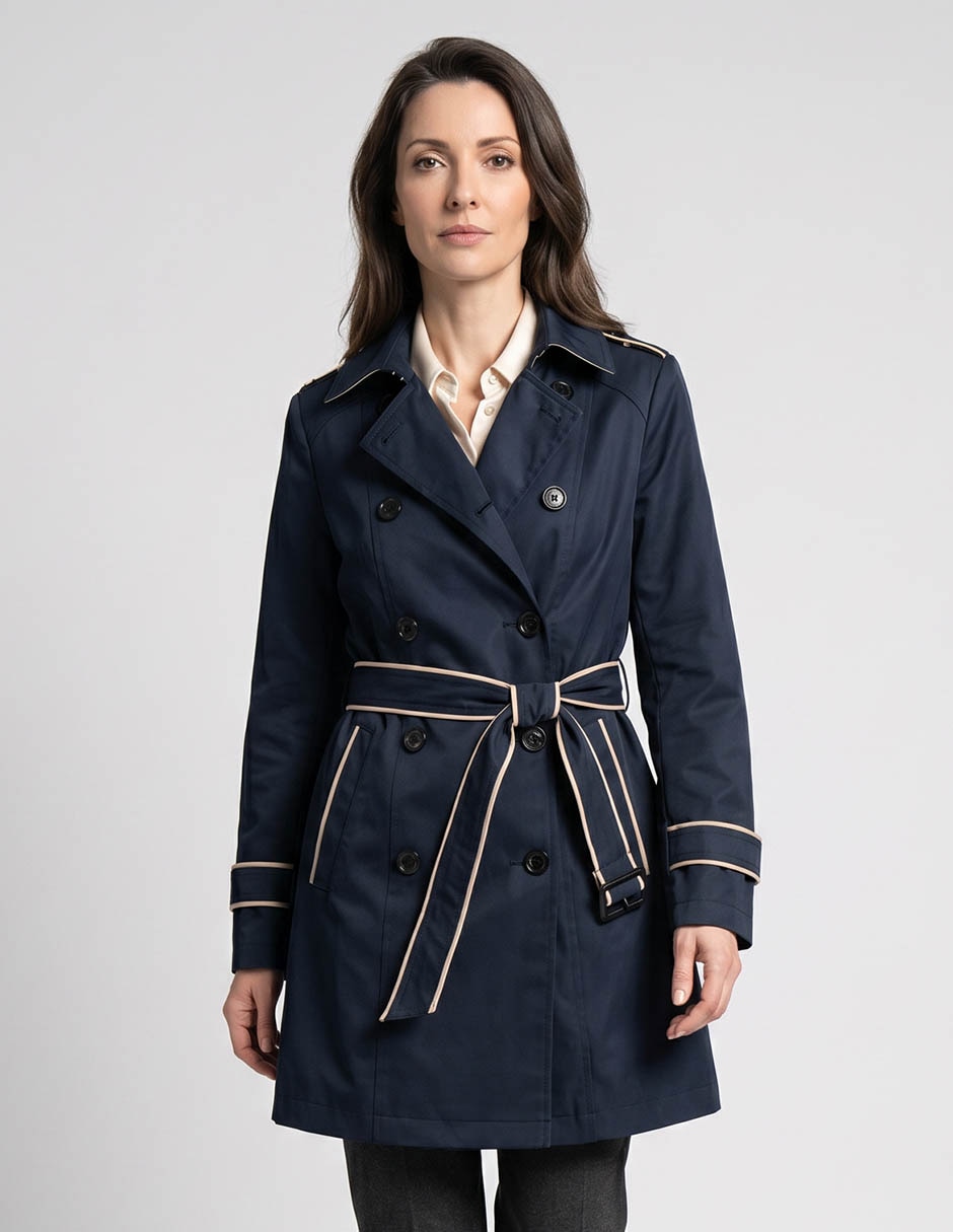 Gabardina Para Mujer