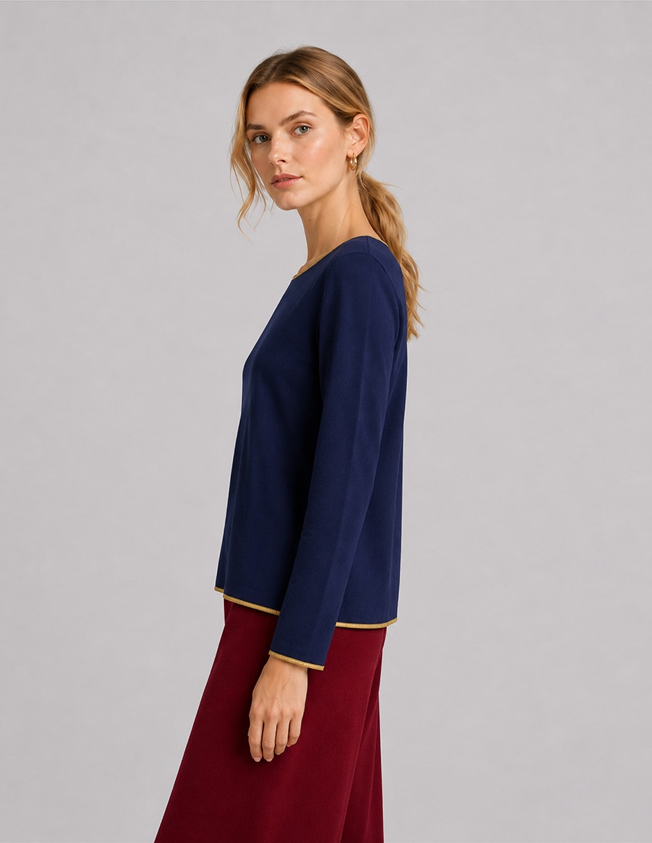 Sudadera sin capucha para mujer 4