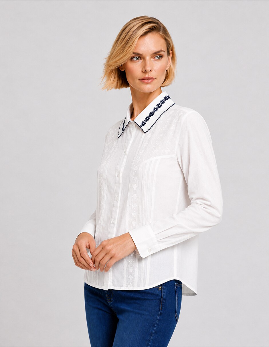 Blusa fw26 manga larga para mujer Blusa fw26 manga larga para mujer