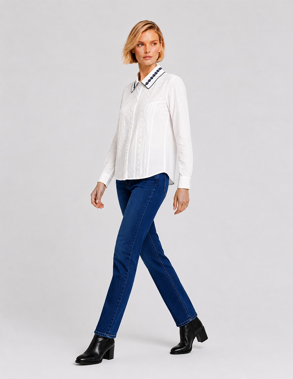Blusa fw26 manga larga para mujer 4