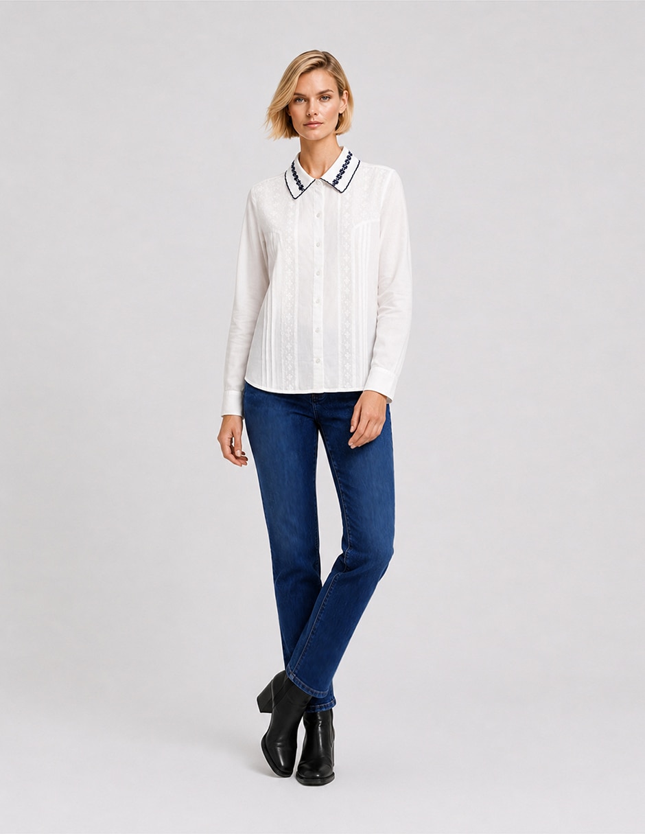 Blusa fw26 manga larga para mujer 3