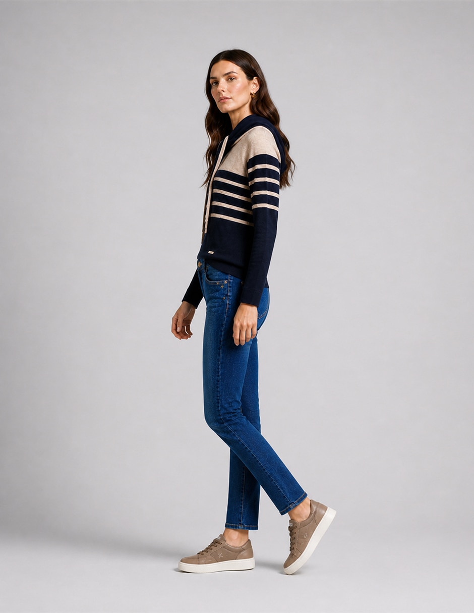 Suéter cuello alto para mujer 2