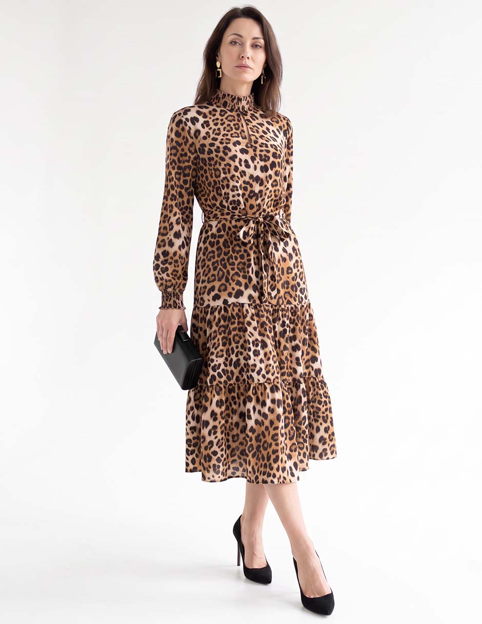 Vestido midi casual para mujer 4