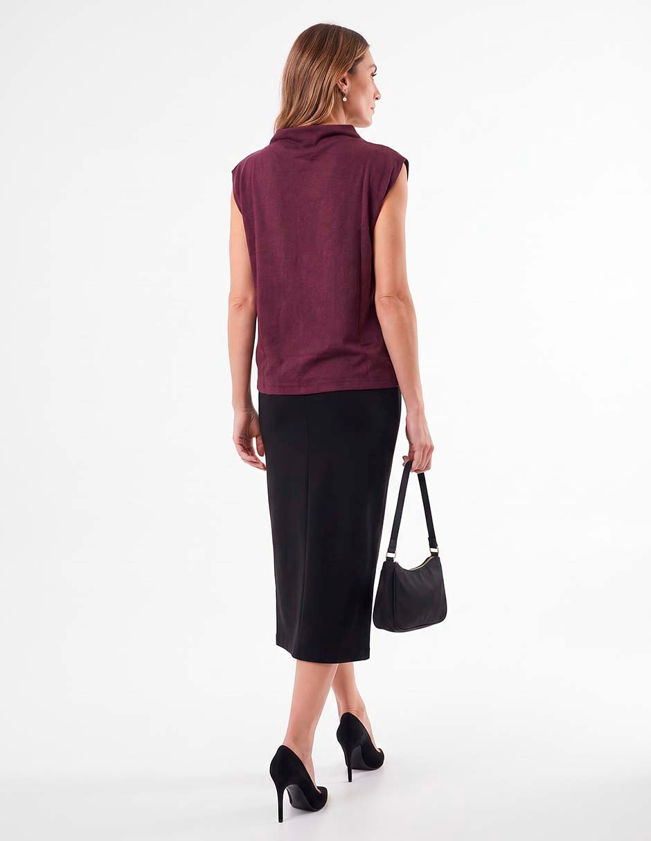 Blusa manga corta para mujer 4